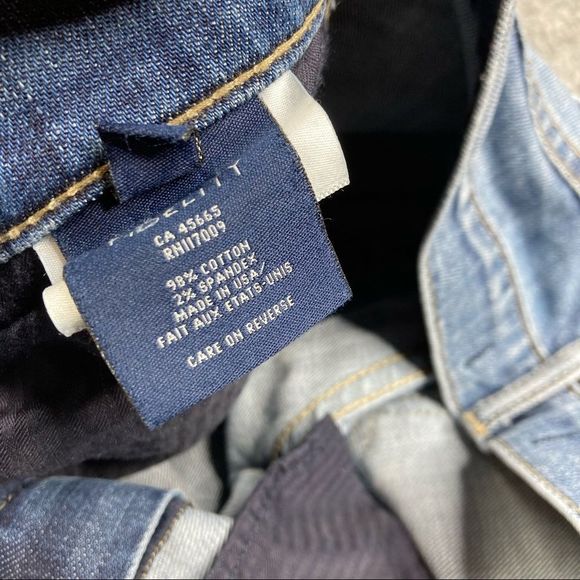 Fidelity light wash rolled ankle denim Jeans Size 30 - Picture 8 of 12